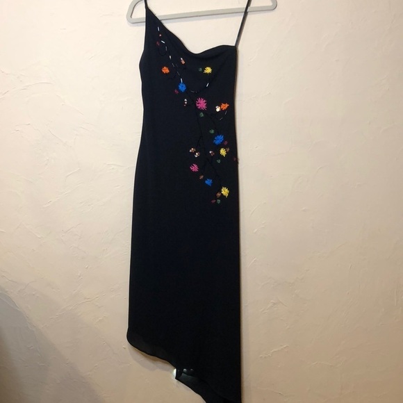 Laundry One Shoulder Dress - Picture 1 of 9